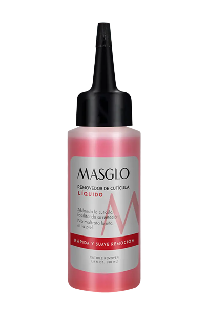 REMOVEDOR CUTICULA MASGLO LIQUIDO X 58 ML