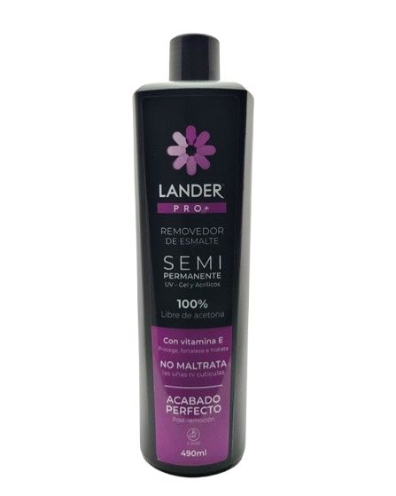 REMOVEDOR LANDER SEMIPERMANENTE X 490 ML