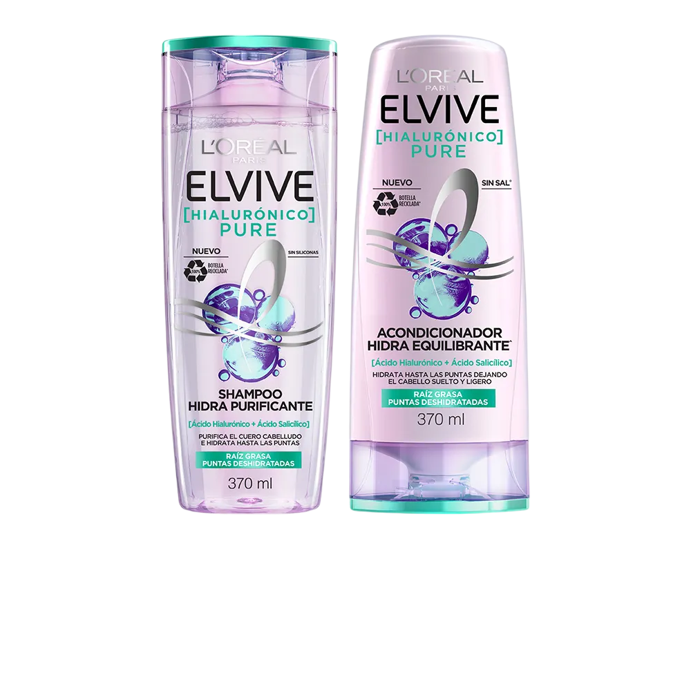 SH + ACO ELVIVE HIALURO PURE X 370 ML