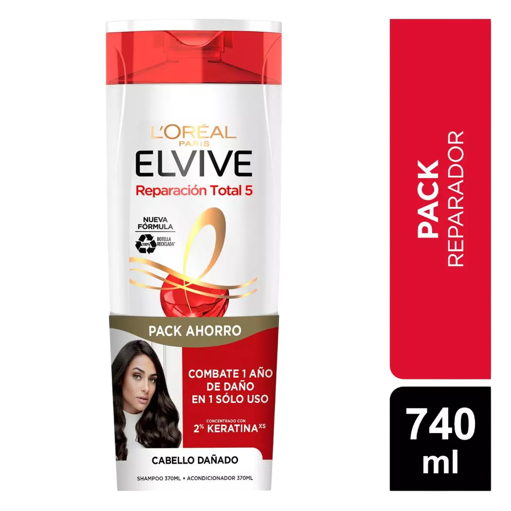 SH + ACO ELVIVE RT5 X 370 ML