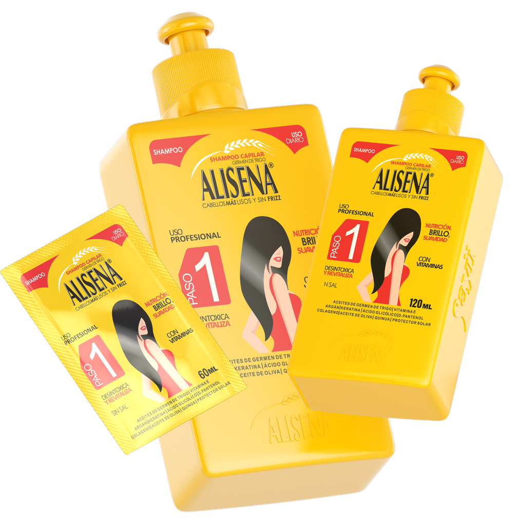 SHAMPOO ALISENA PREKERATINA PASO 1 X 400 ML