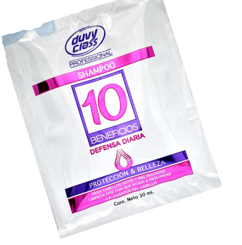 SHAMPOO DUVY CLASS 10 BENEFICIOS  X 20 ML
