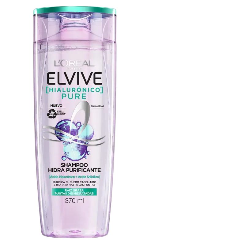 SHAMPOO ELVIVE PURE X 370 ML