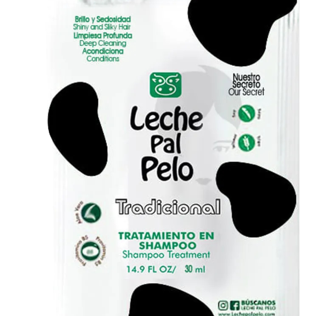SHAMPOO LECHE PAL PELO TRADICIONAL X 30 ML