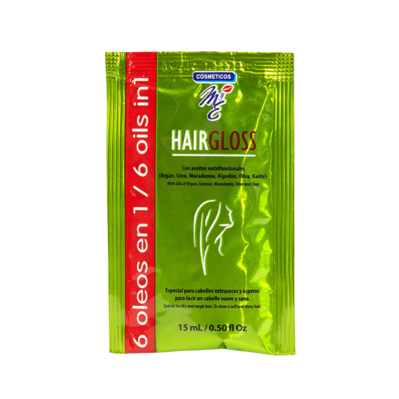 HAIR GLOSS MYE 6 OLEOS X 15 ML