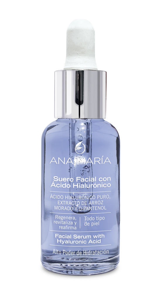 SUERO FACIAL ANA MARIA CON ACIDO HIALURONICO X 30 ML