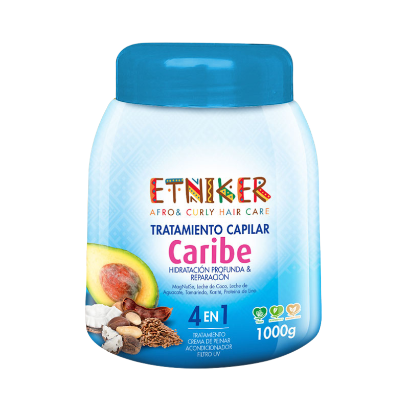 TTO CAPILAR ETNIKER CARIBE 4 EN 1 X 1000 G