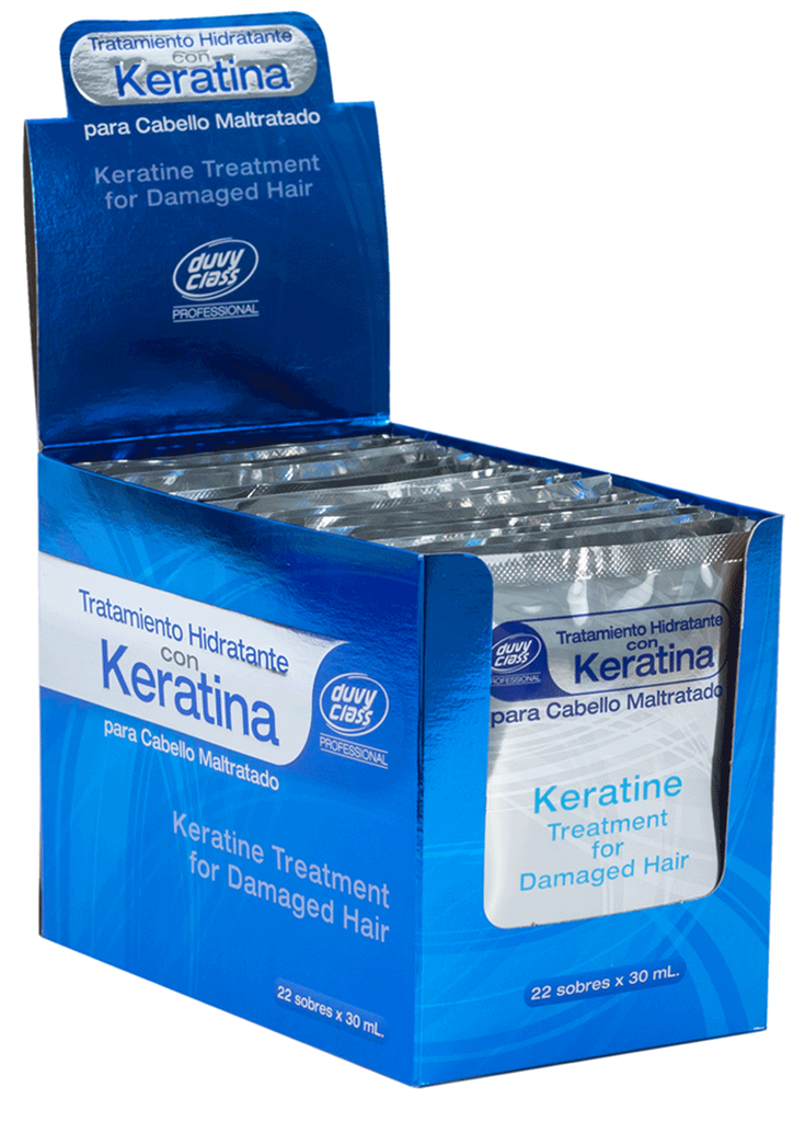 TTO HIDRATANTE KERATINA DUVY CLASS X 30g