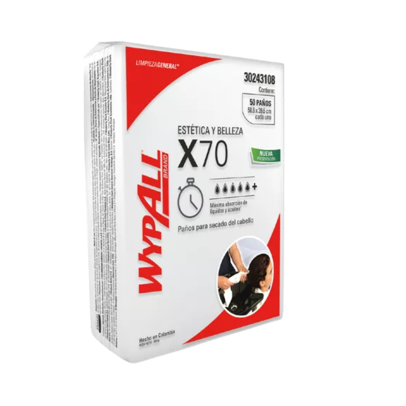 TOALLA WYPALL X-70 ESTETICA Y BELLEZA 30212317