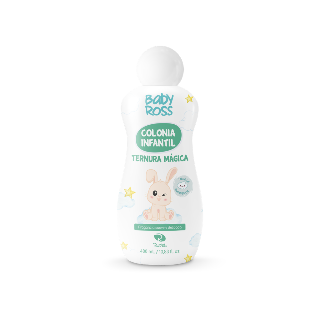 COLONIA BABY ROSS TERNURA MAGICA X 400 ML -ROSS