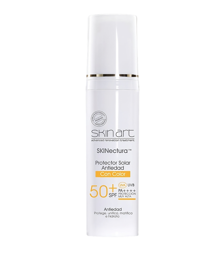 PROTECTOR SOLAR SKIN ART CON COLOR 50 GR
