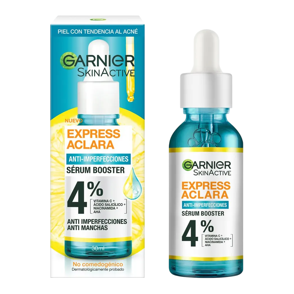 SERUM GARNIER EXPRESS ACLARA ANTI ACNE X 30 ML