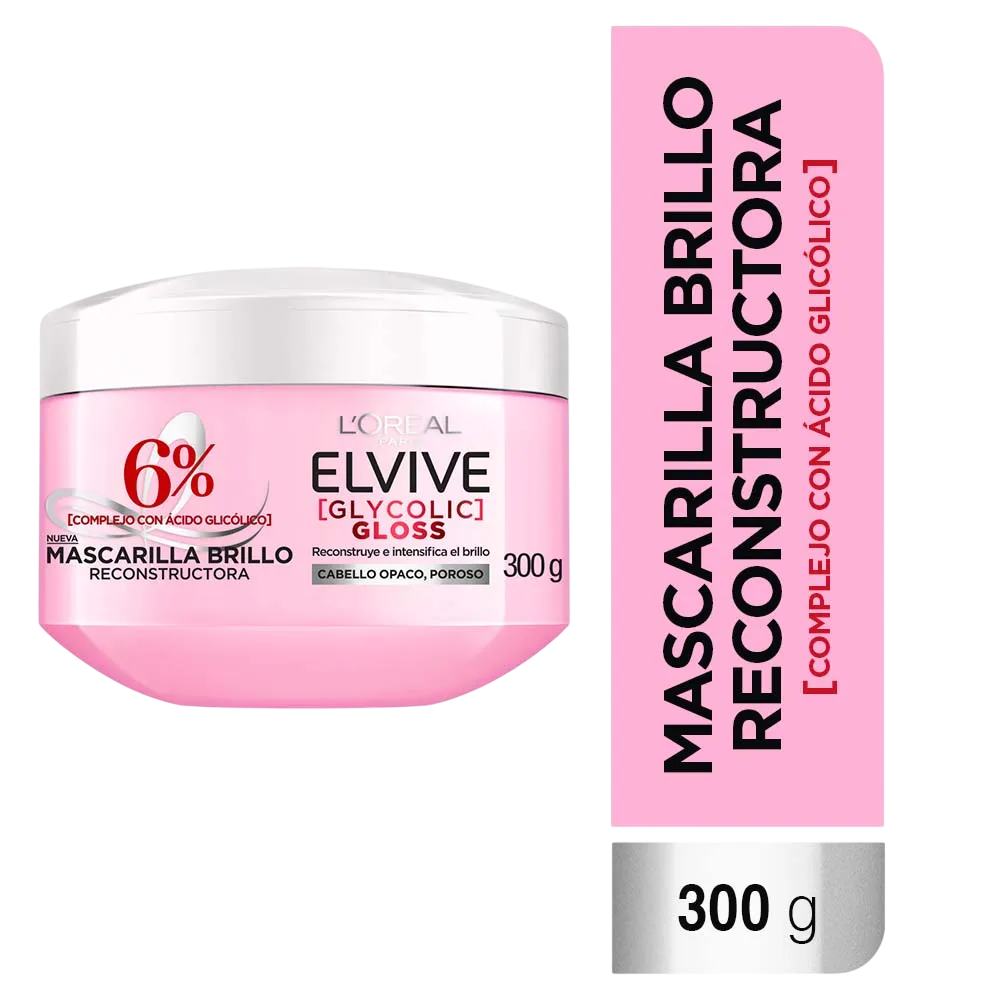 TRATAMIENTO ELVIVE GLYCO GLOSS 300 GR