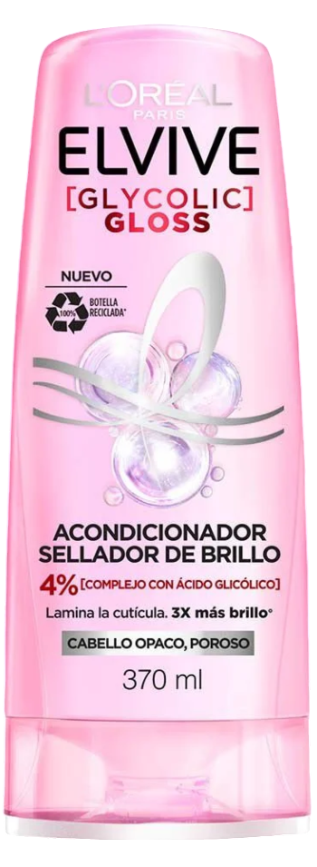 ACONDICIONADOR ELVIVE GLYCO GLOSS 370 GR