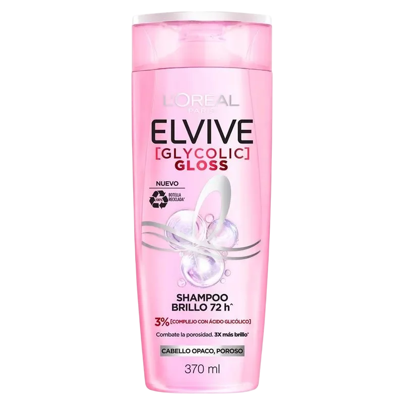 SHAMPOO ELVIVE GLYCO GLOSS 370ML