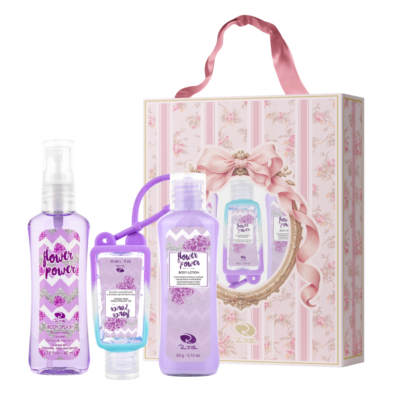 ESTUCHE ROSS D ELEN FLOWER POWER X 60 M