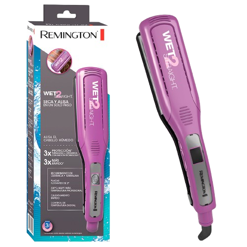 PLANCHA REMINGTON WET 2 DRY  ANCHA S8001P