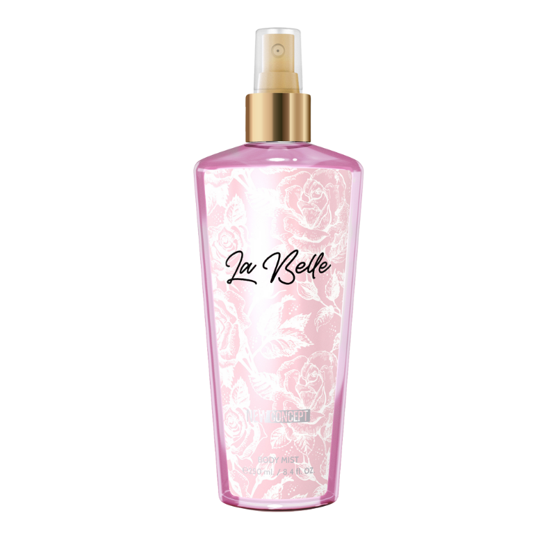 BODY MIST  NEW CONCEPT LA BELLE MUJER - 1140*  250 ML