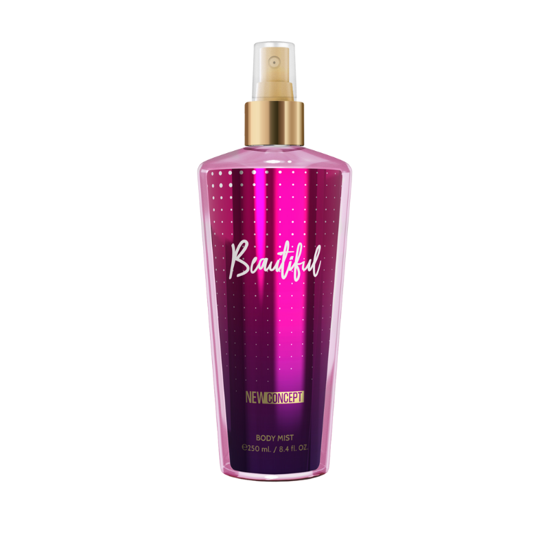 BODY MIST  NEW CONCEPT GLASS MUJER - 1141*  250 ML (copia)