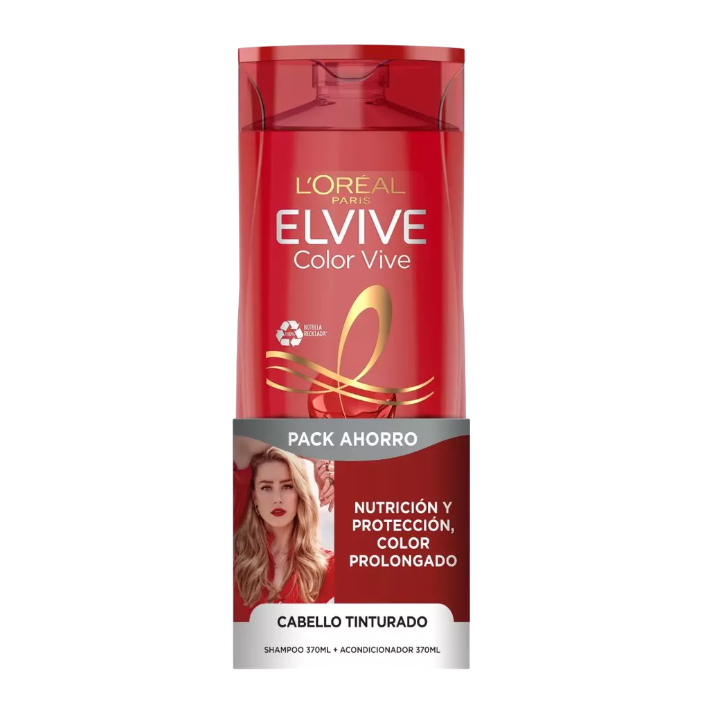 PACK ELVIVE COLOR VIVE SH+ACO X 370 ML