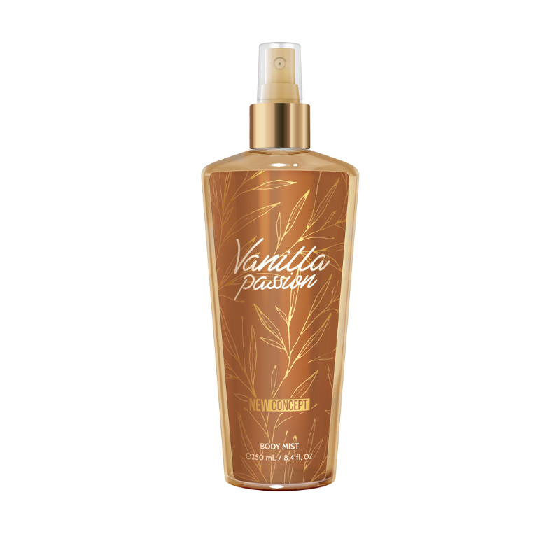 BODY MIST  NEW CONCEPT VAINILLA PASSION MUJER 250 ML