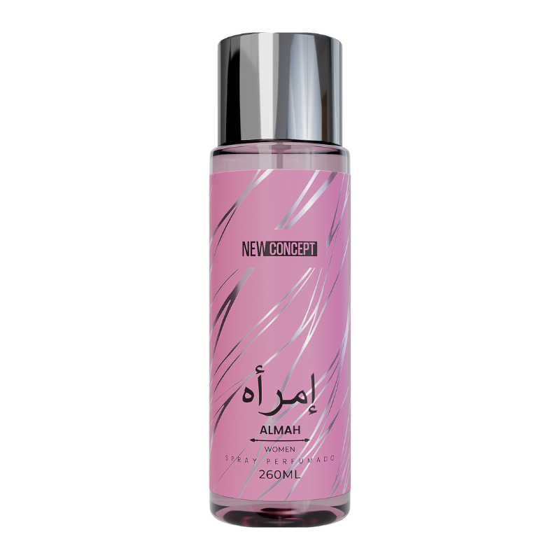 BODY MIST NEW CONCEPT PERFUMADO ALMAH MUJER -1185*  260 ML