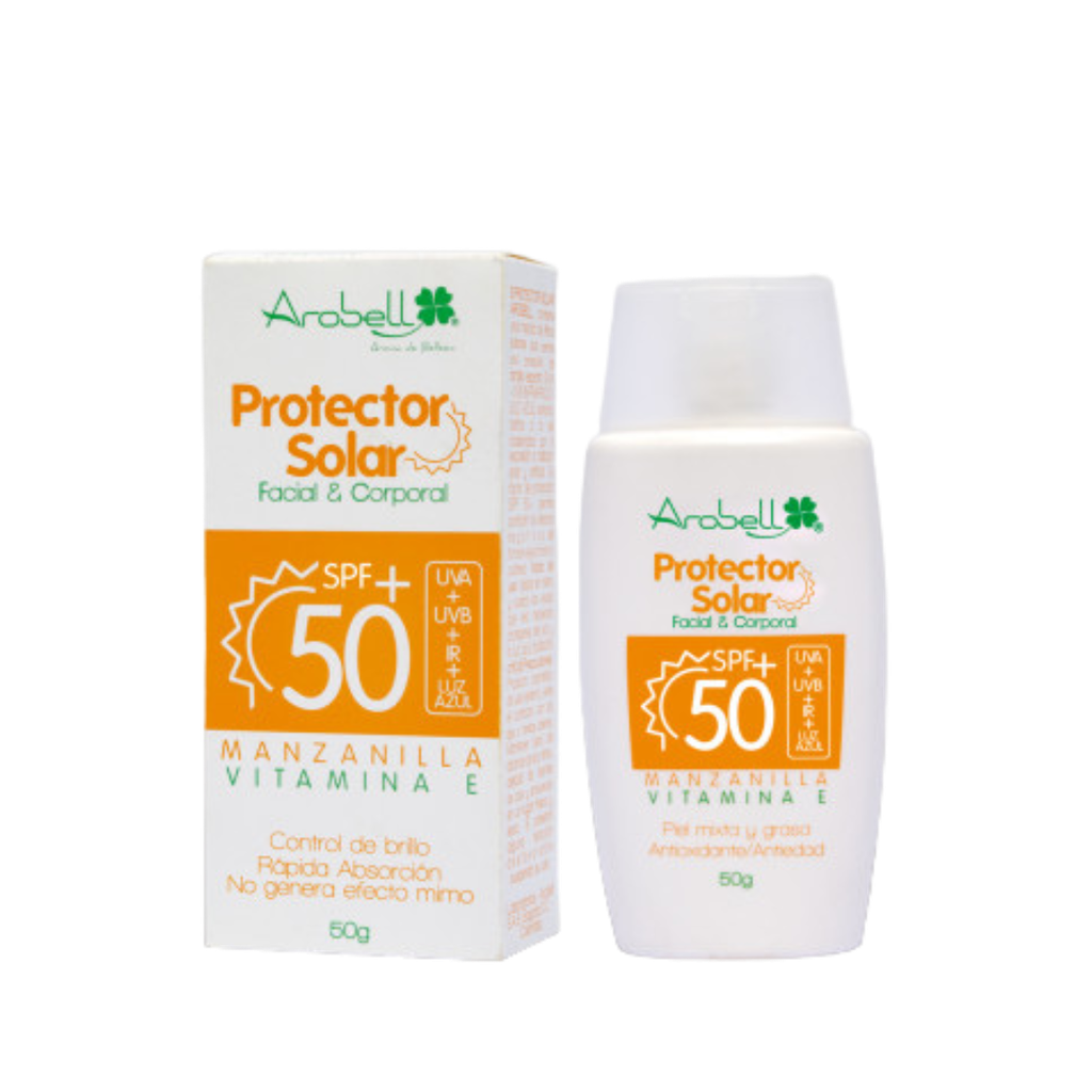 PROTECTOR SOLAR AROBELL SPF 50+ X 50 G