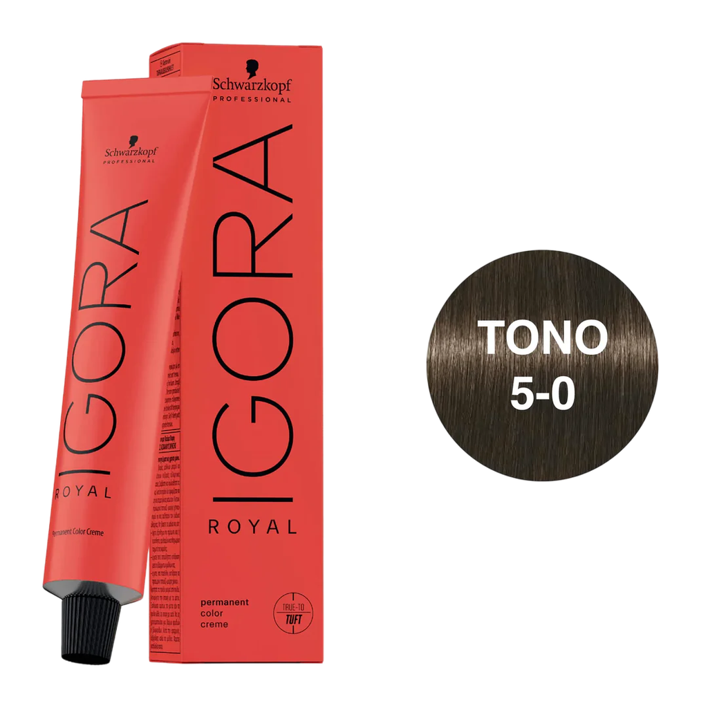 TINTE IGORA ROYAL 5-0  X 60 ML