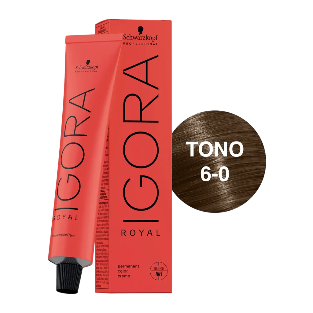 TINTE IGORA ROYAL 6-0  X 60 ML