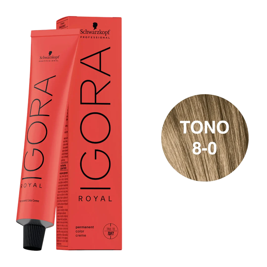 TINTE IGORA ROYAL 8-0  X 60 ML