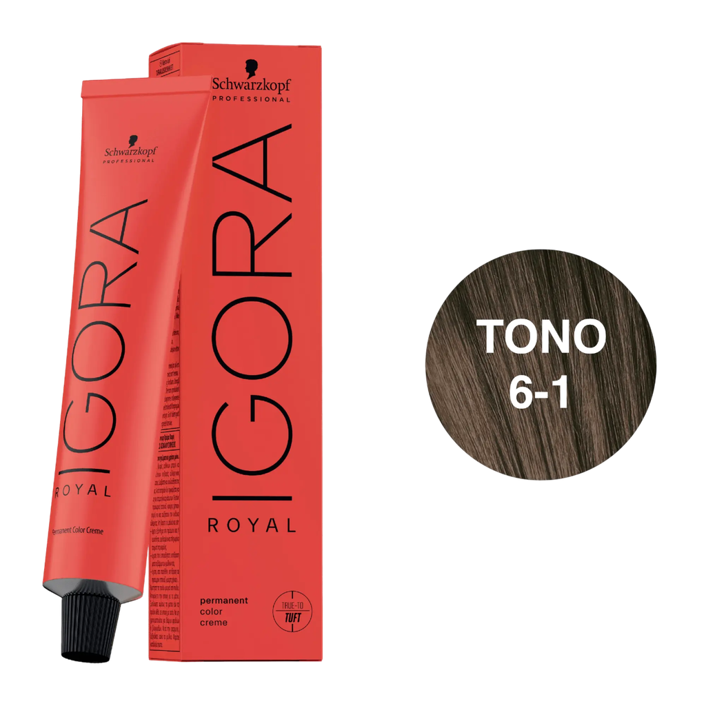 TINTE IGORA ROYAL 6-1 X 60 ML
