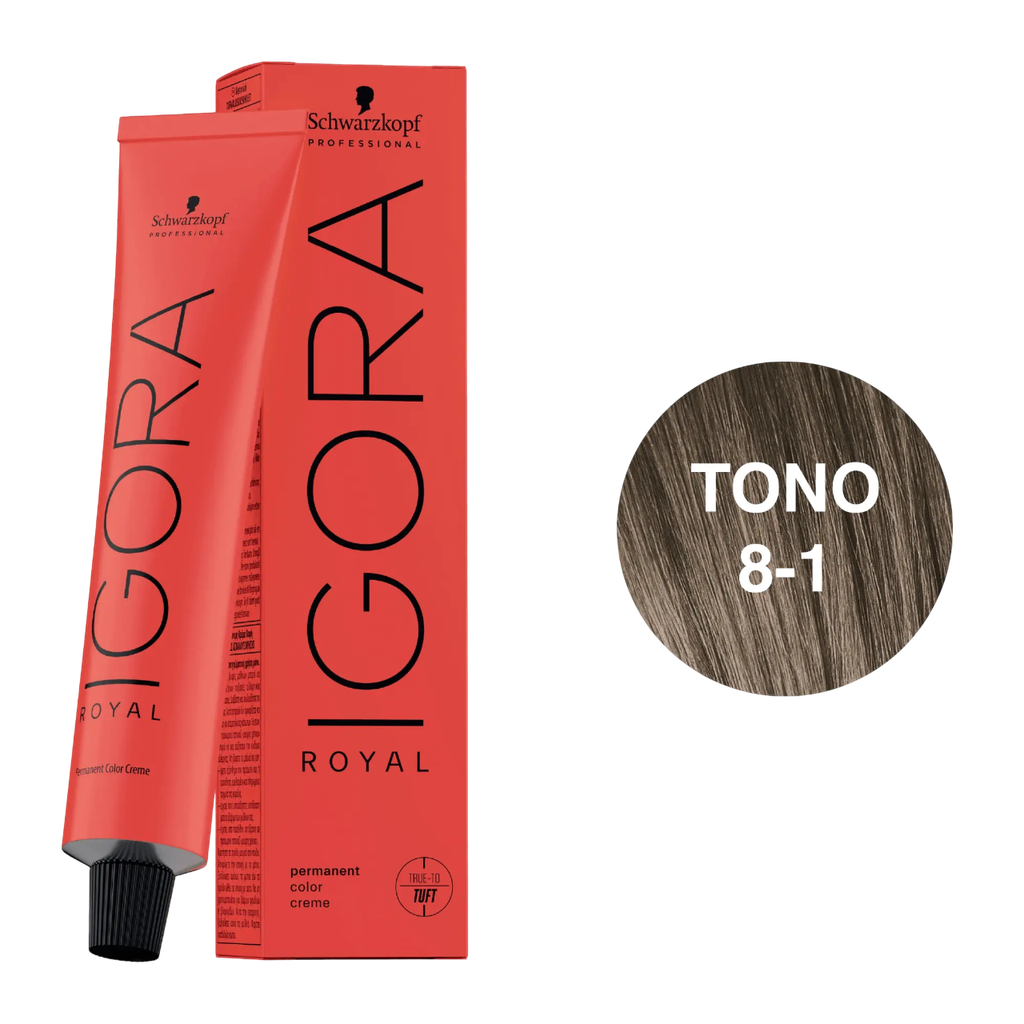 TINTE IGORA ROYAL 8-1 X 60 ML