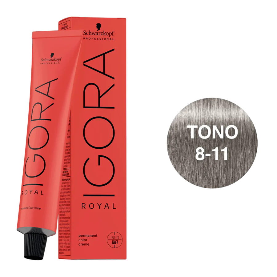 TINTE IGORA ROYAL 8-11 X 60 ML