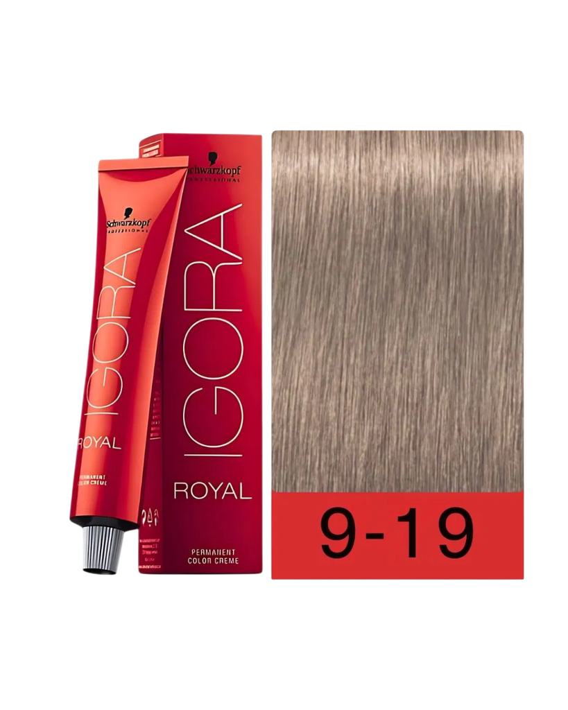 TINTE IGORA ROYAL 9-19  X 60 ML
