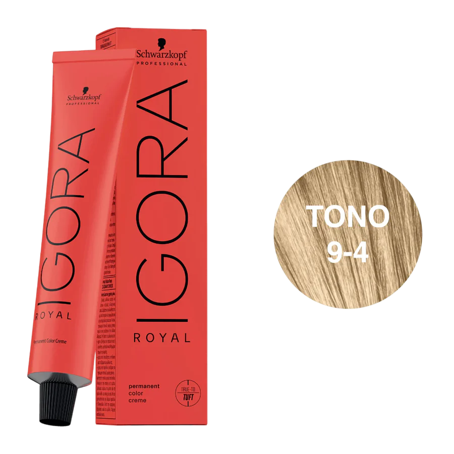 TINTE IGORA ROYAL 9-4 X 60 ML