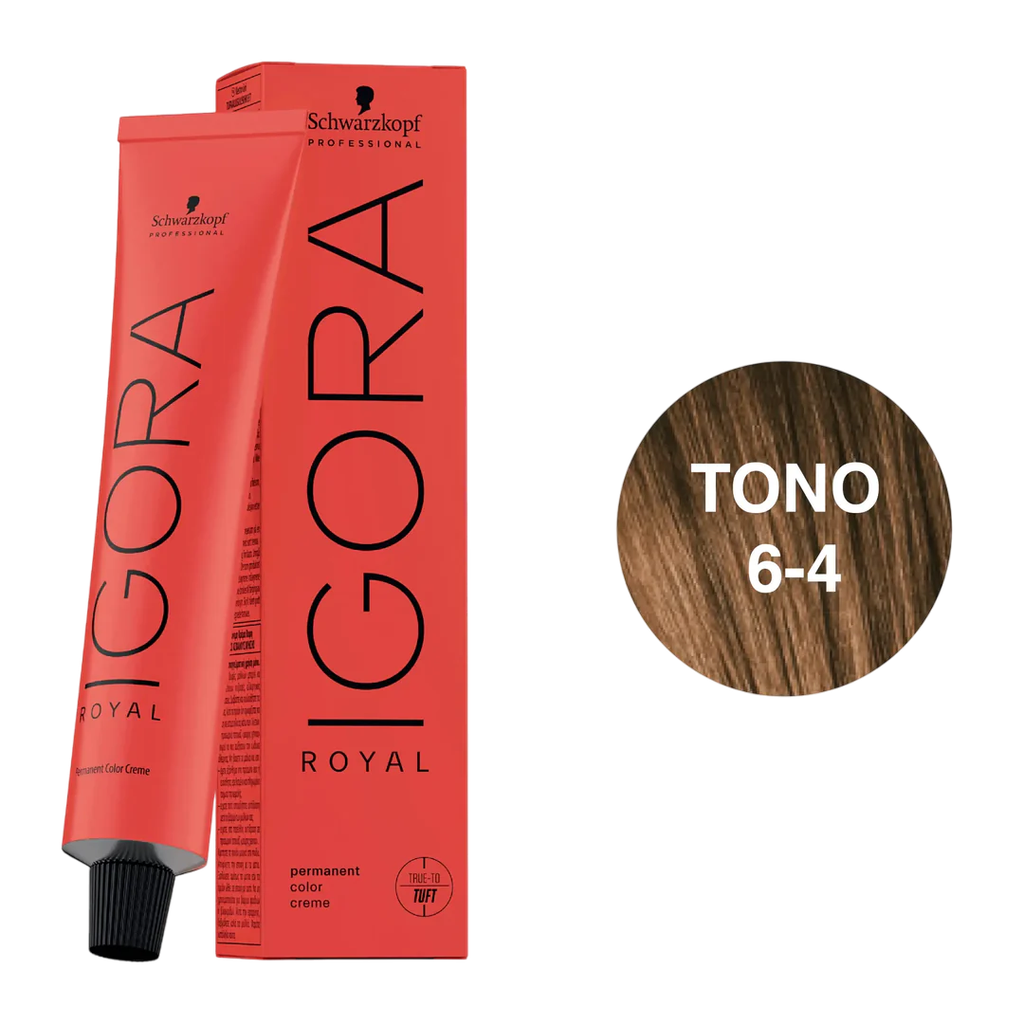 TINTE IGORA ROYAL 6-4 X 60 ML