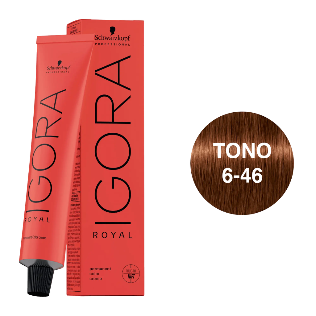 TINTE IGORA ROYAL 6-46  X 60 ML