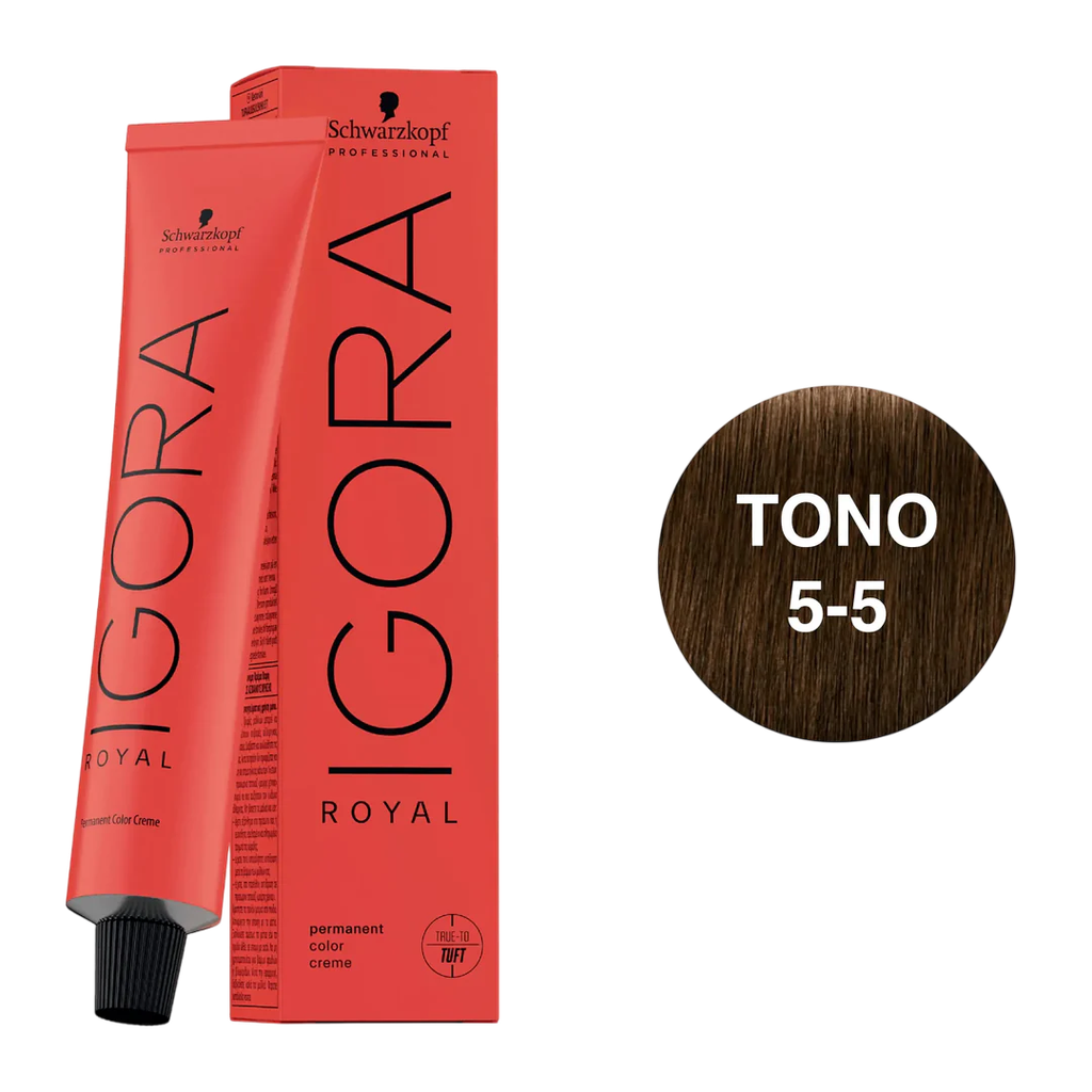 TINTE IGORA ROYAL 5-5 X 60 ML