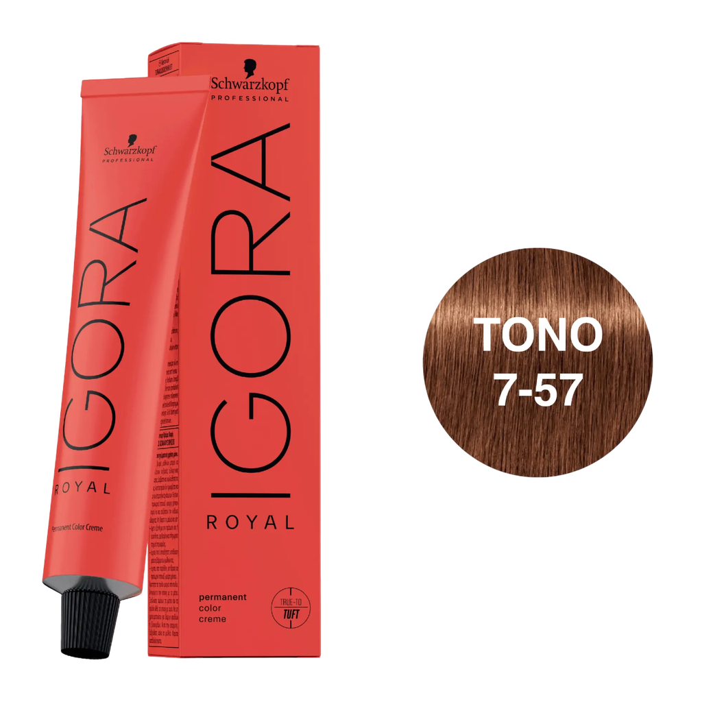 TINTE IGORA ROYAL 7-57  X 60 ML