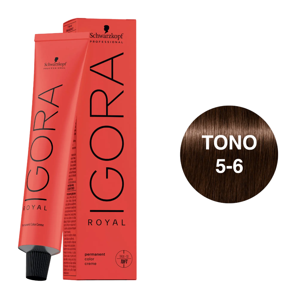 TINTE IGORA ROYAL 5-6 X 60 ML