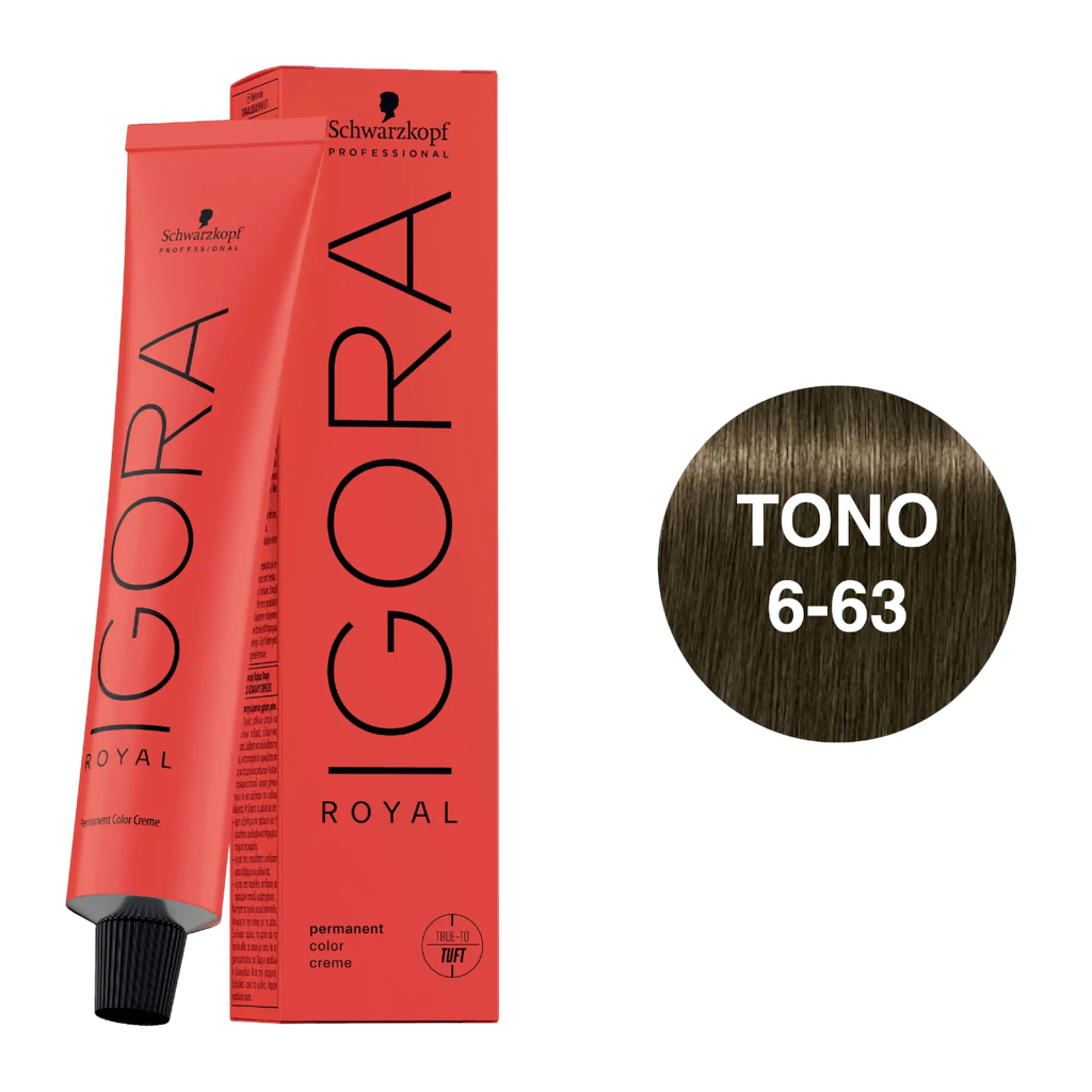 TINTE IGORA ROYAL 6-63  X 60 ML