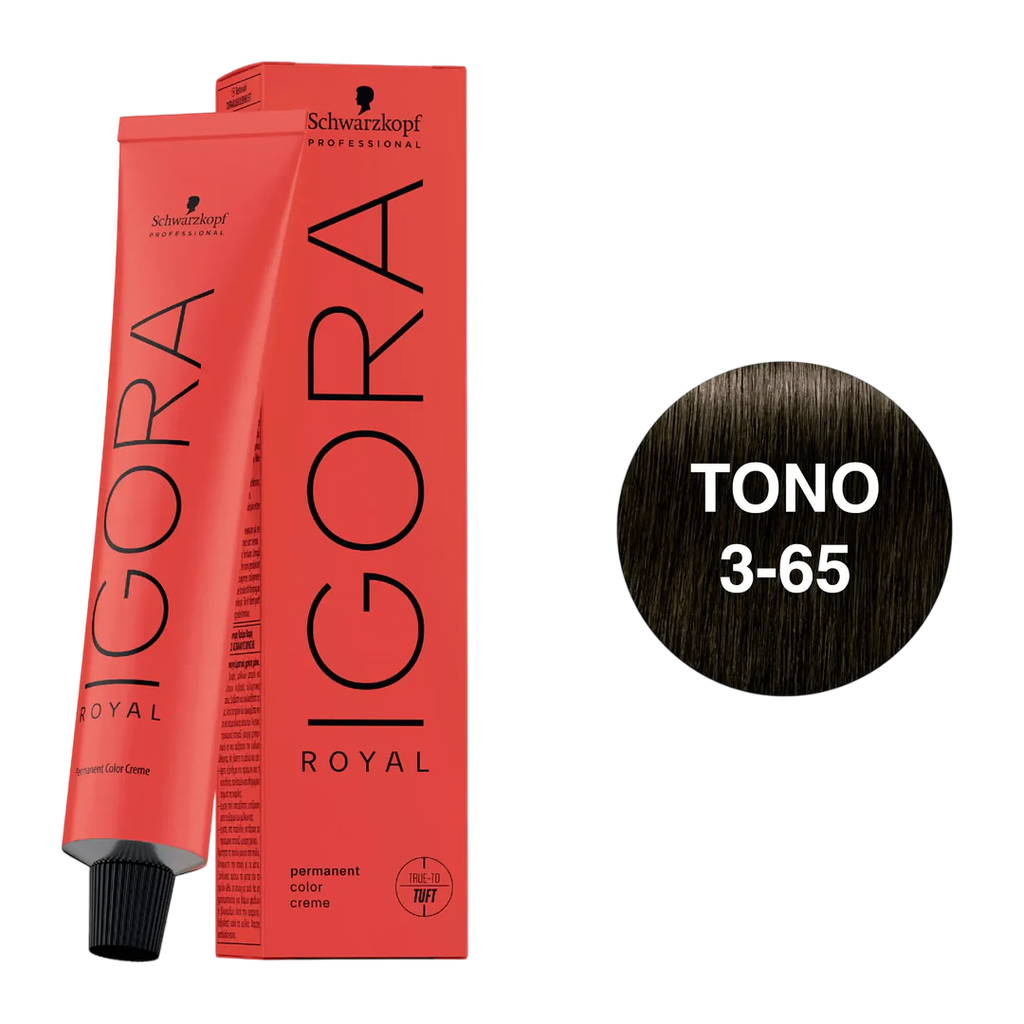 TINTE IGORA ROYAL 3-65  X 60 ML