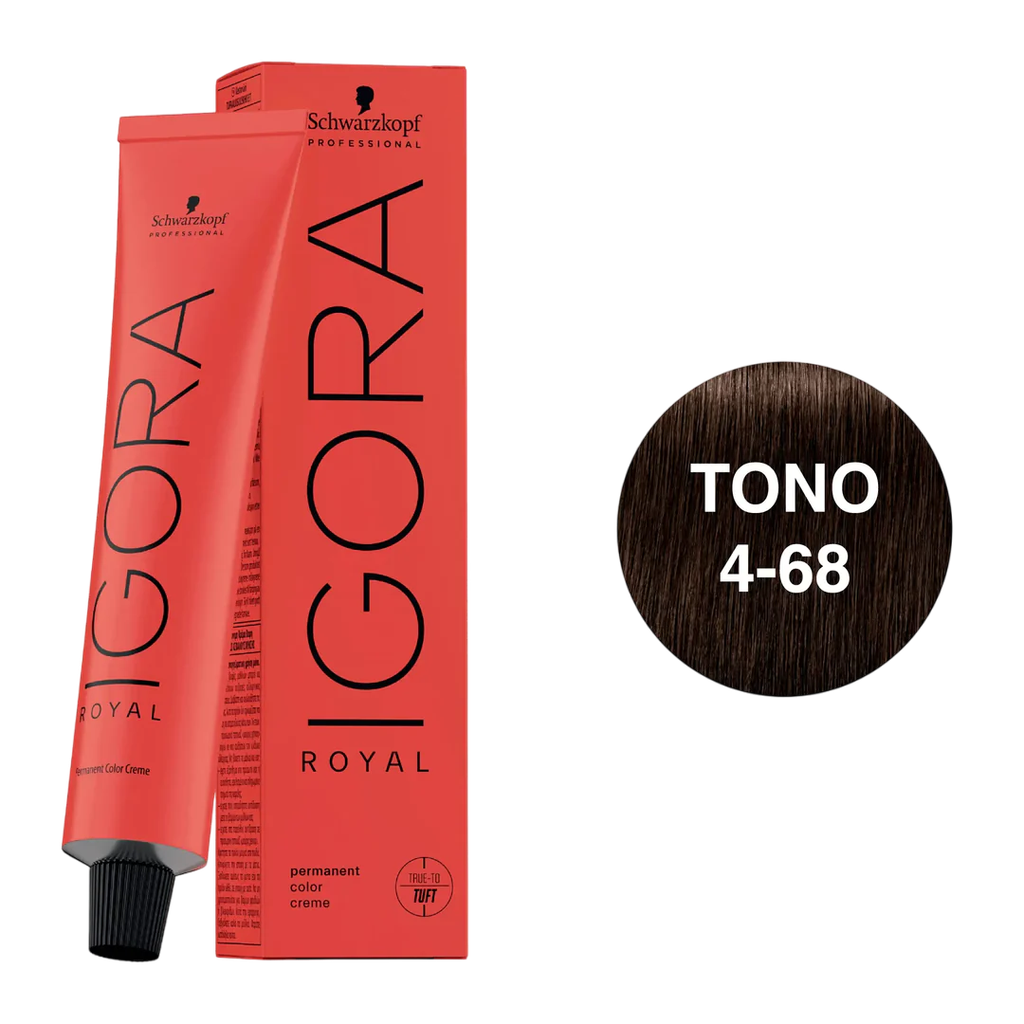 TINTE IGORA ROYAL 4-68  X 60 ML