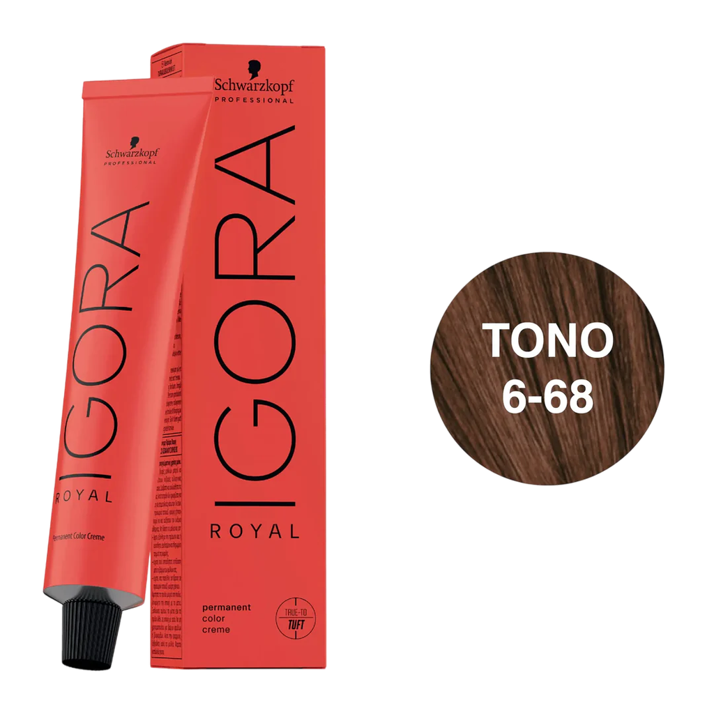 TINTE IGORA ROYAL 6-68  X 60 ML