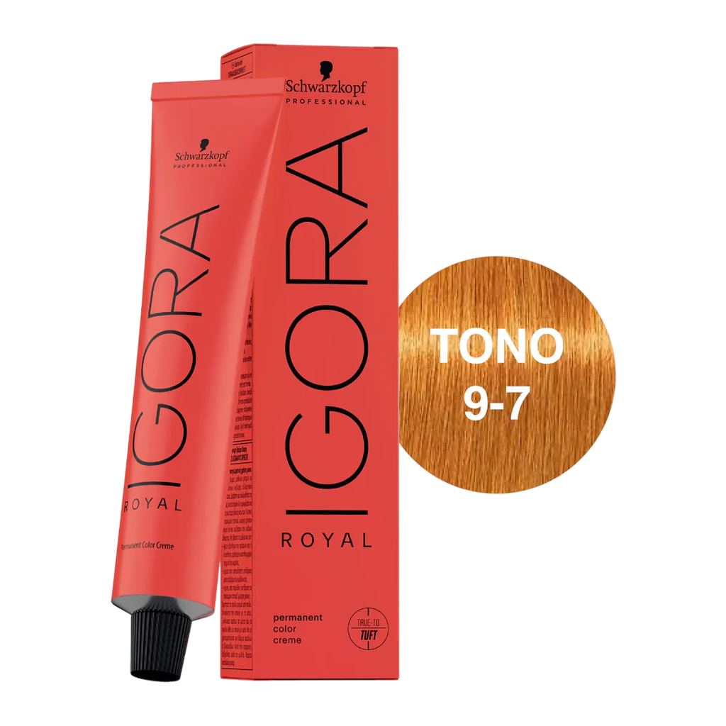 TINTE IGORA ROYAL 9-7 X 60 ML