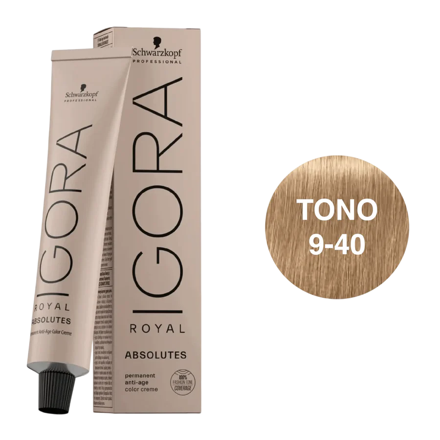 TINTE IGORA ROYAL 9-40  X 60 ML