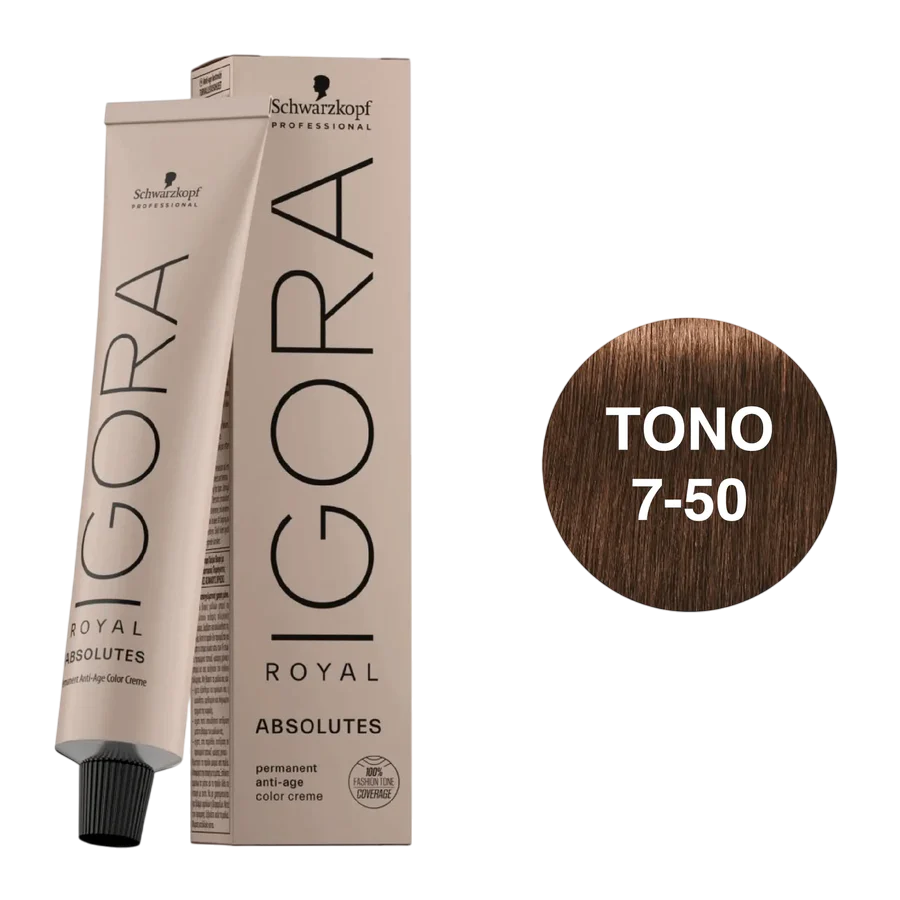TINTE IGORA ROYAL 7-50 X 60 ML