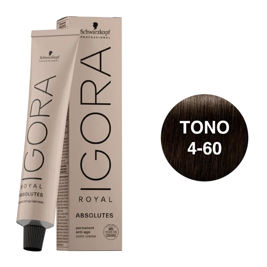 TINTE IGORA ROYAL 4-60  X 60 ML