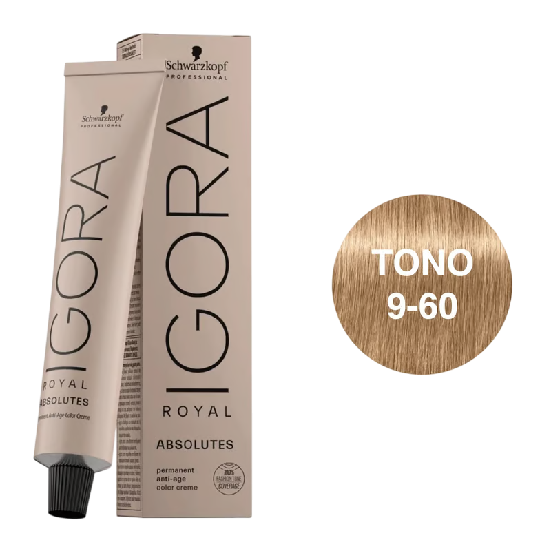 TINTE IGORA ROYAL 9-60  X 60 ML