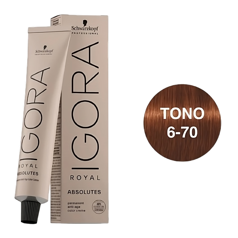 TINTE IGORA ROYAL 6-70  X 60 ML